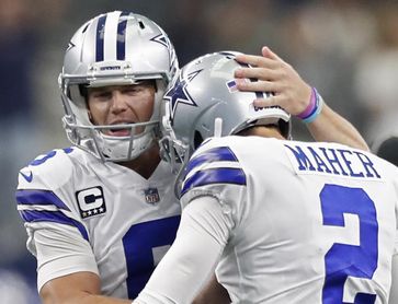 19-22. Maher marca la victoria de los Cowboys con gol de campo 19-22. Maher marca la victoria de los Cowboys con gol de campo