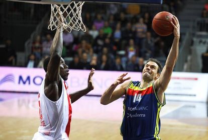 91-80. Andrew Albicy lidera el doble triunfo del MoraBanc 91-80. Andrew Albicy lidera el doble triunfo del MoraBanc