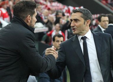 Simeone-Valverde, 8-1 en triunfos y cuatro empates Simeone-Valverde, 8-1 en triunfos y cuatro empates