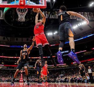 124-116. LaVine guía el ataque de los Bulls 124-116. LaVine guía el ataque de los Bulls