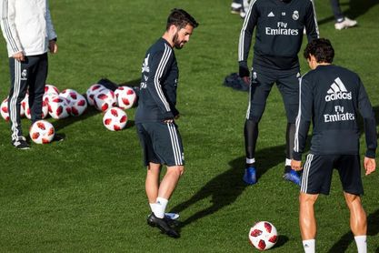 Isco, titular por primera vez con Solari Isco, titular por primera vez con Solari