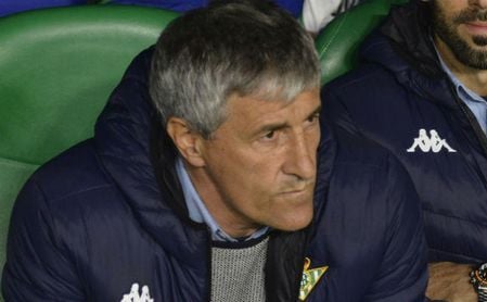 Setién: "El resultado es excesivo para los dos partidos" Setién: "El resultado es excesivo para los dos partidos"
