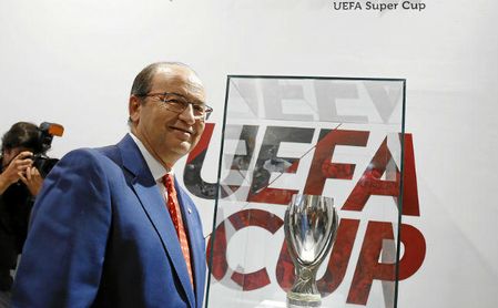El presidente del Sevilla José Castro. El presidente del Sevilla José Castro.