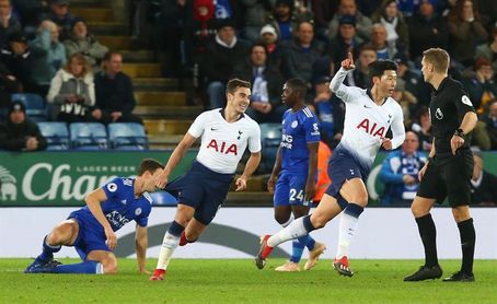 El Tottenham supera al Leicester y aprieta aún más la Premier El Tottenham supera al Leicester y aprieta aún más la Premier