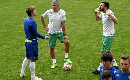 Canales es uno de los jugadores clave de Setién. Canales es uno de los jugadores clave de Setién.