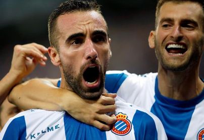 Sergi Darder celebrando un gol Sergi Darder celebrando un gol