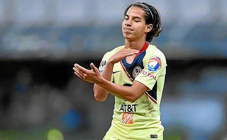 Diego Lainez ha firmado cinco goles en 18 partidos con el América esta temporada. Diego Lainez ha firmado cinco goles en 18 partidos con el América esta temporada.