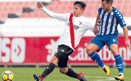 Nacional viene a por Carballo, del Sevilla Atlético Nacional viene a por Carballo, del Sevilla Atlético