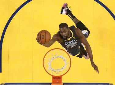Hinchas dejan a Durant por fuera del quinteto titular de la Conferencia Oeste Hinchas dejan a Durant por fuera del quinteto titular de la Conferencia Oeste