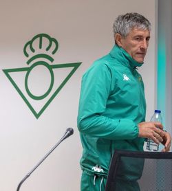 Setién espera que Lainez "sea determinante tras su adaptación" Setién espera que Lainez "sea determinante tras su adaptación"