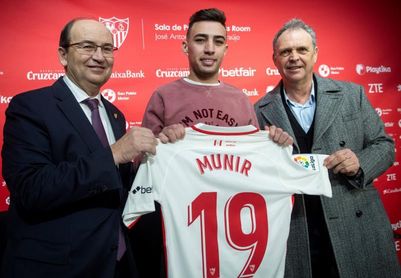 Munir: "Llegar a este gran club es una oportunidad muy bonita" Munir: "Llegar a este gran club es una oportunidad muy bonita"