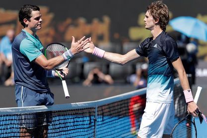 Raonic, verdugo de nuevo de Zverev en Grand Slam Raonic, verdugo de nuevo de Zverev en Grand Slam