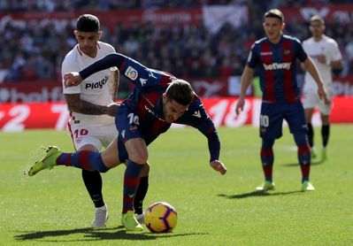 El Levante se convierte en el equipo más goleado de Primera El Levante se convierte en el equipo más goleado de Primera