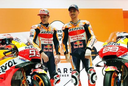 Marc Márquez: "Con Jorge Lorenzo me llevo muy bien" Marc Márquez: "Con Jorge Lorenzo me llevo muy bien"