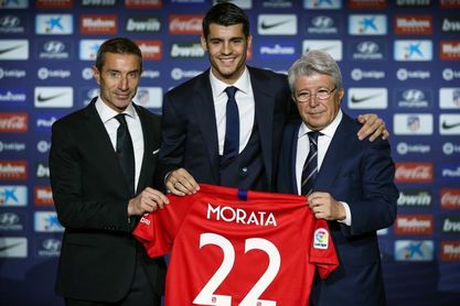 Morata: "El destino era que yo estuviera aquí" Morata: "El destino era que yo estuviera aquí"