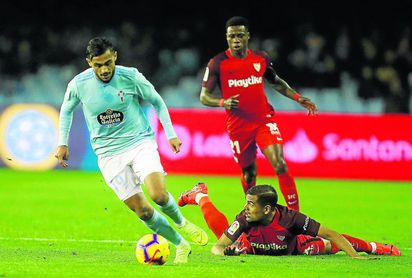 El Sevilla sumó ante el Celta su octava salida liguera consecutiva sin vencer, racha que intentará romper en Villarreal el domingo 17. El Sevilla sumó ante el Celta su octava salida liguera consecutiva sin vencer, racha que intentará romper en Villarreal el domingo 17.