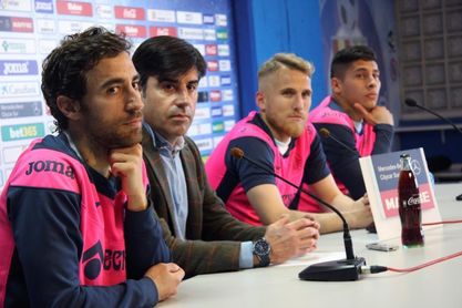 Samu Saiz: "Si el equipo fuese abajo nadie diría nada del Getafe" Samu Saiz: "Si el equipo fuese abajo nadie diría nada del Getafe"