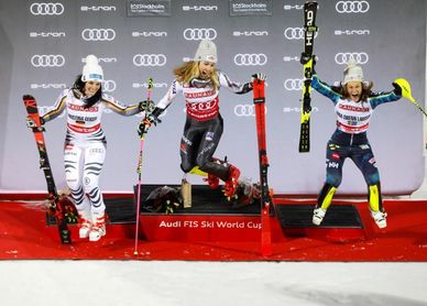 Mikaela Shiffrin y Ramon Zenhäusern ganaron los paralelos de Estocolmo Mikaela Shiffrin y Ramon Zenhäusern ganaron los paralelos de Estocolmo