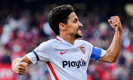 El Sevilla gana 2-1 al Barça al descanso El Sevilla gana 2-1 al Barça al descanso