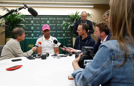 Nadal: "A pesar de los problemas del último año y medio he sido competitivo" Nadal: "A pesar de los problemas del último año y medio he sido competitivo"