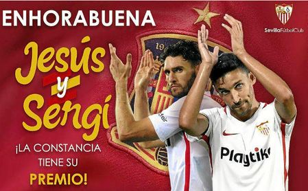 Sergi Gómez se estrena y Jesús Navas vuelve Sergi Gómez se estrena y Jesús Navas vuelve