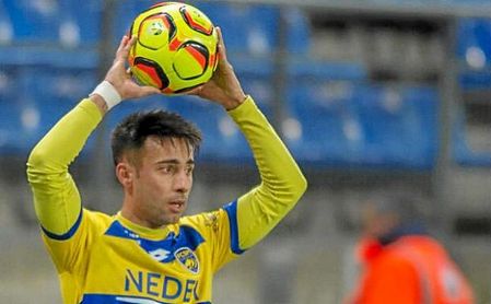 Rafa Navarro, en un partido del FC Sochaux-Montbéliard. Rafa Navarro, en un partido del FC Sochaux-Montbéliard.