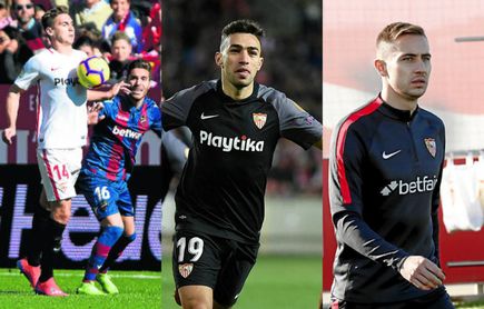 Los fichajes invernales del Sevilla no pasan del 40 por ciento de minutos Los fichajes invernales del Sevilla no pasan del 40 por ciento de minutos