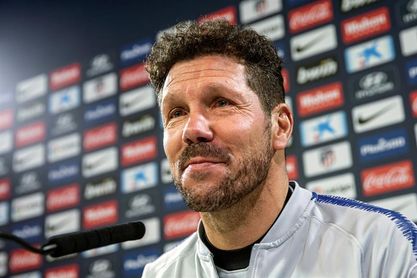 Simeone: "Lo único que nos acerca a tener una posibilidad es ganar" Simeone: "Lo único que nos acerca a tener una posibilidad es ganar"