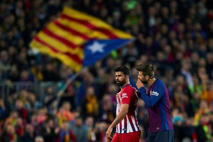 Empate sin goles en un primer tiempo marcado por la expulsión de Diego Costa Empate sin goles en un primer tiempo marcado por la expulsión de Diego Costa