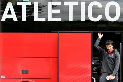 Savic no acabó de entrenar por molestias; Morata, Costa y Lemar en gimnasio Savic no acabó de entrenar por molestias; Morata, Costa y Lemar en gimnasio