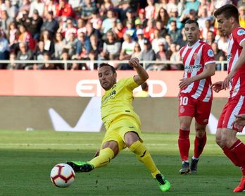 0-1. El Villarreal vence en Girona y se acerca a la salvación 0-1. El Villarreal vence en Girona y se acerca a la salvación