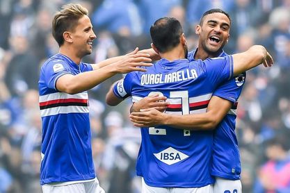 Quagliarella da el derbi al Sampdoria, el Torino frena y Montella tropieza Quagliarella da el derbi al Sampdoria, el Torino frena y Montella tropieza