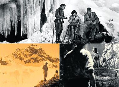 El 'bergfilme' alemán, cine de altura El 'bergfilme' alemán, cine de altura