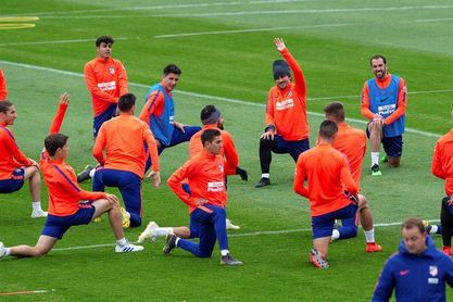 Savic ultima su vuelta; Griezmann se entrena con normalidad Savic ultima su vuelta; Griezmann se entrena con normalidad
