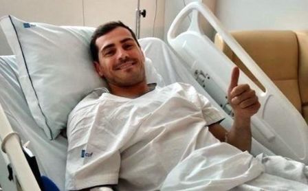 Casillas sale de la unidad de cuidados intensivos y evoluciona favorablemente Casillas sale de la unidad de cuidados intensivos y evoluciona favorablemente