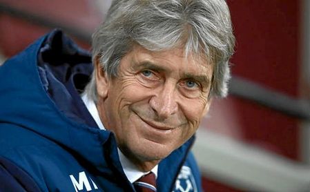 Manuel Pellegrini, entrenador del West Ham. Manuel Pellegrini, entrenador del West Ham.