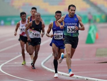 El ecuatoriano Byron Piedra revalida el título sudamericano en 10.000 metros El ecuatoriano Byron Piedra revalida el título sudamericano en 10.000 metros