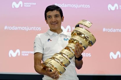 Carapaz: "Si me piden que vaya al Tour, no iré, pero estaré en la Vuelta" Carapaz: "Si me piden que vaya al Tour, no iré, pero estaré en la Vuelta"