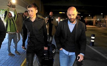 Monchi, el día que por fin pudo traer a Lenglet a Sevilla. Monchi, el día que por fin pudo traer a Lenglet a Sevilla.