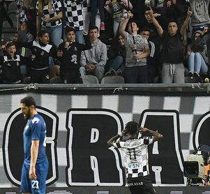 Njie ha firmado un tanto cada 174 minutos en la Liga NOS. Njie ha firmado un tanto cada 174 minutos en la Liga NOS.