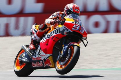 Márquez no se fía y afirma que "al final habrá que marcar las diferencias" Márquez no se fía y afirma que "al final habrá que marcar las diferencias"