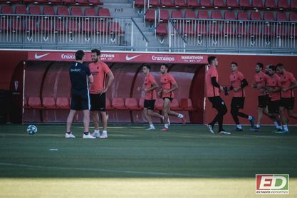Franco Vázquez: "Queremos tener la pelota sin ser cansinos" Franco Vázquez: "Queremos tener la pelota sin ser cansinos"