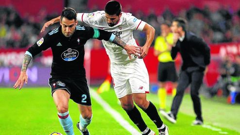 Los capitanes del Celta piden a Nolito Los capitanes del Celta piden a Nolito