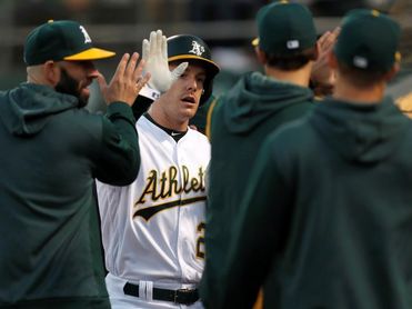 5-4. Canha y Laureano castigan con jonrones a los líderes Mellizos 5-4. Canha y Laureano castigan con jonrones a los líderes Mellizos
