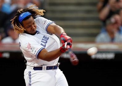 7-5. Guerrero Jr. pega su primer grand slam en la victoria de los Azulejos 7-5. Guerrero Jr. pega su primer grand slam en la victoria de los Azulejos