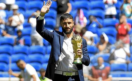 Fekir se proclamó campeón del mundo con Francia, en Rusia 2018. Fekir se proclamó campeón del mundo con Francia, en Rusia 2018.