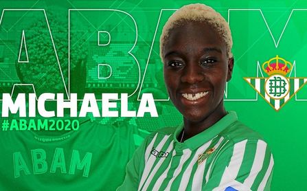 Michaela Abam, noveno fichaje del Betis Féminas Michaela Abam, noveno fichaje del Betis Féminas