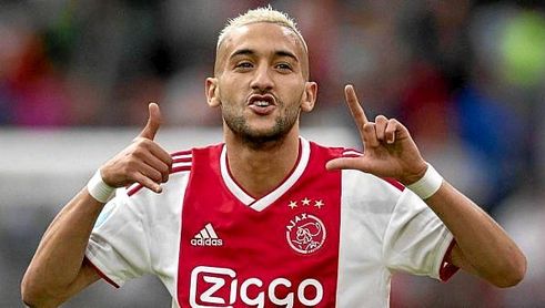El Ajax renueva el contrato del marroquí Hakim Ziyech hasta 2022 El Ajax renueva el contrato del marroquí Hakim Ziyech hasta 2022
