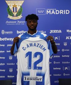 Awaziem: "Casillas me dio la enhorabuena por mi llegada al Leganés" Awaziem: "Casillas me dio la enhorabuena por mi llegada al Leganés"