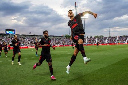 0-1. Vitolo pone fin al bloqueo del Atlético en Butarque 0-1. Vitolo pone fin al bloqueo del Atlético en Butarque